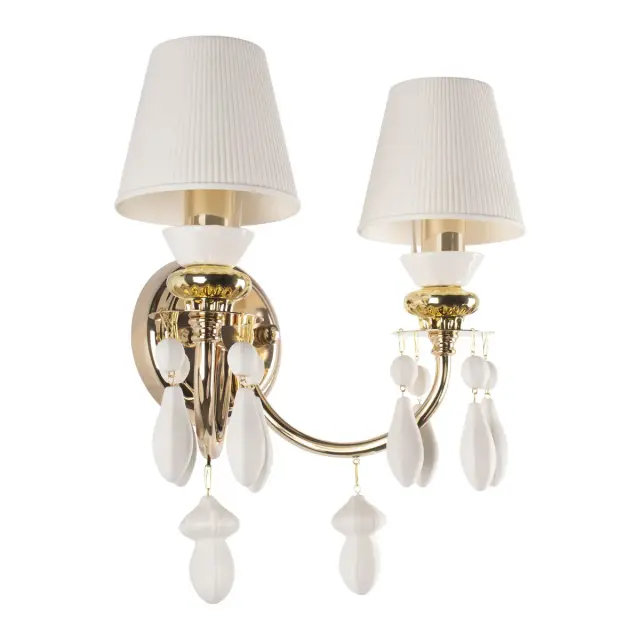 Бра Loft IT 10203/2W White GRACE — золотой, ракурс 3