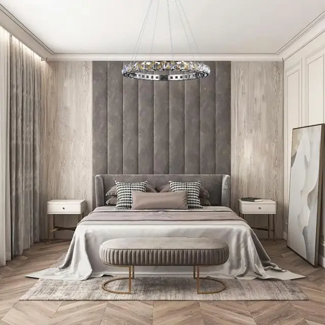 Светильник Loft IT 10204/1000 Chrome TIFFANY — хром, ракурс 6