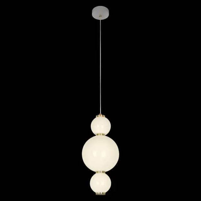 Светильник Loft IT 10205/A PEARLS — белый, ракурс 2