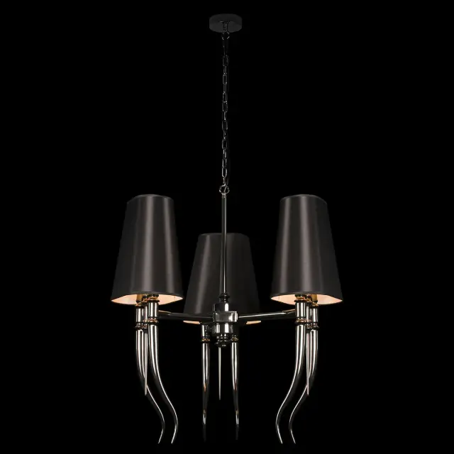 Люстра Loft IT 10207/6 Black BRUNILDE — черный, ракурс 5