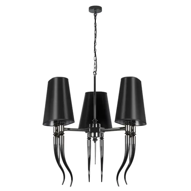 Люстра Loft IT 10207/6 Black BRUNILDE — черный, ракурс 6