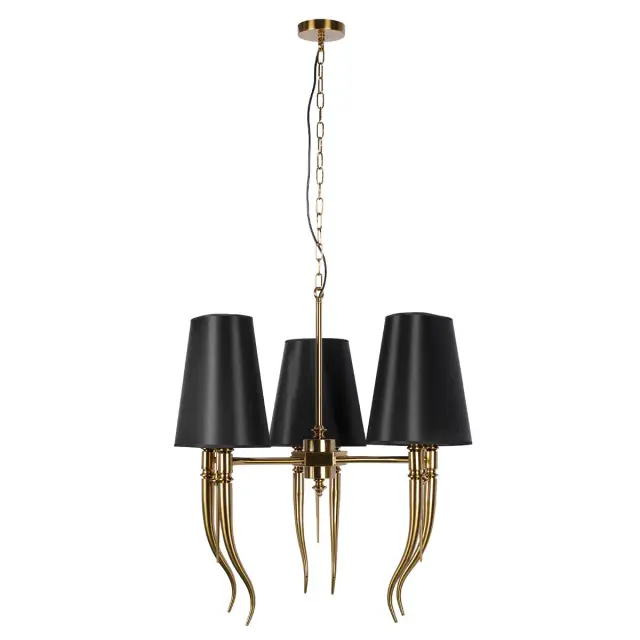 Люстра Loft IT 10207/6 Gold BRUNILDE — золотой, ракурс 3