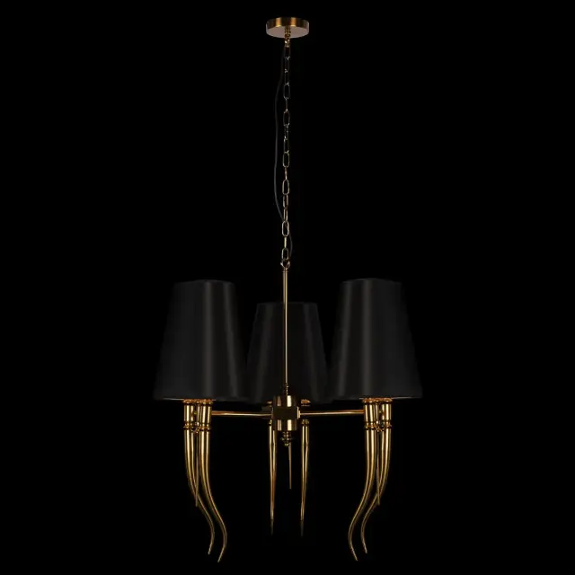 Люстра Loft IT 10207/6 Gold BRUNILDE — золотой, ракурс 4