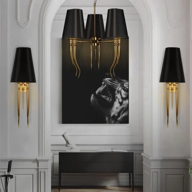 Люстра Loft IT 10207/6 Gold BRUNILDE — золотой, ракурс 7