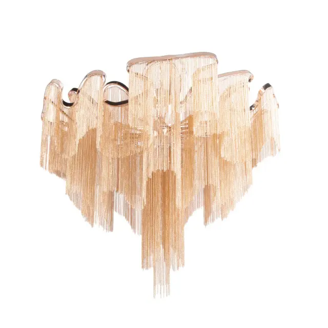 Люстра Loft IT 10208/1000C Gold STREAM — золотой, ракурс 3