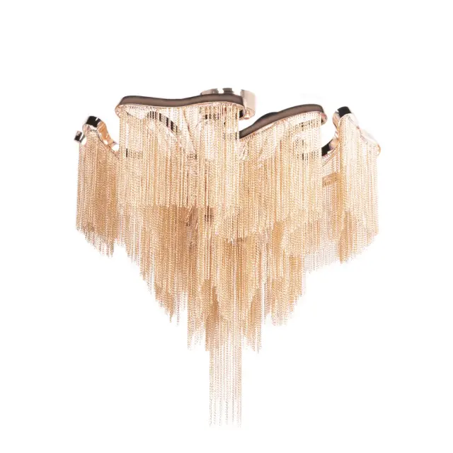 Люстра Loft IT 10208/600C Gold STREAM — золотой, ракурс 3