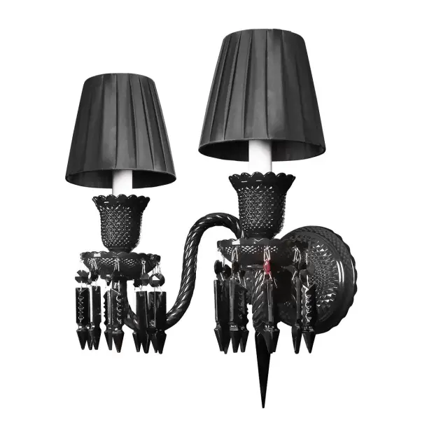 Бра Loft IT 10210/2W Black ZENITH — черный, ракурс 3