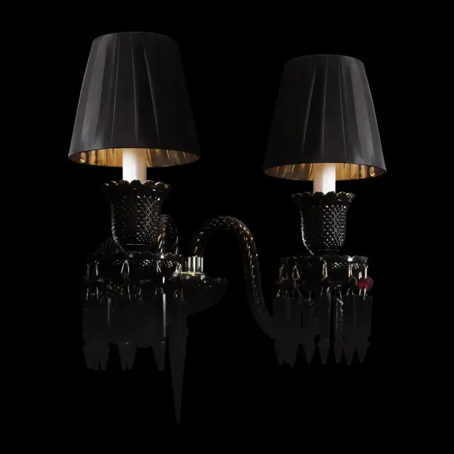 Бра Loft IT 10210/2W Black ZENITH — черный, ракурс 4