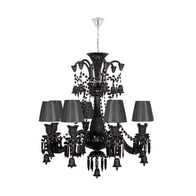 Люстра Loft IT 10210/8 Black ZENITH — черный