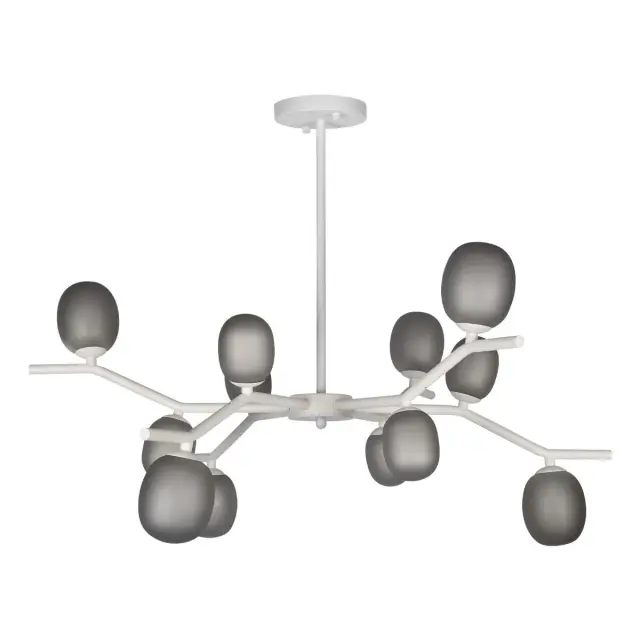 Люстра Loft IT 10212/12 White SAKURA — белый, ракурс 3