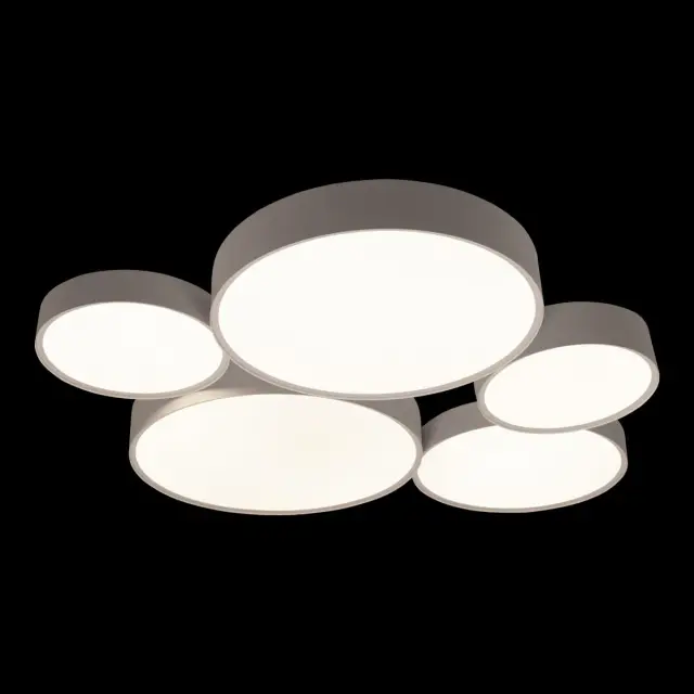 Светильник Loft IT 10218 White DRUM — белый, ракурс 2