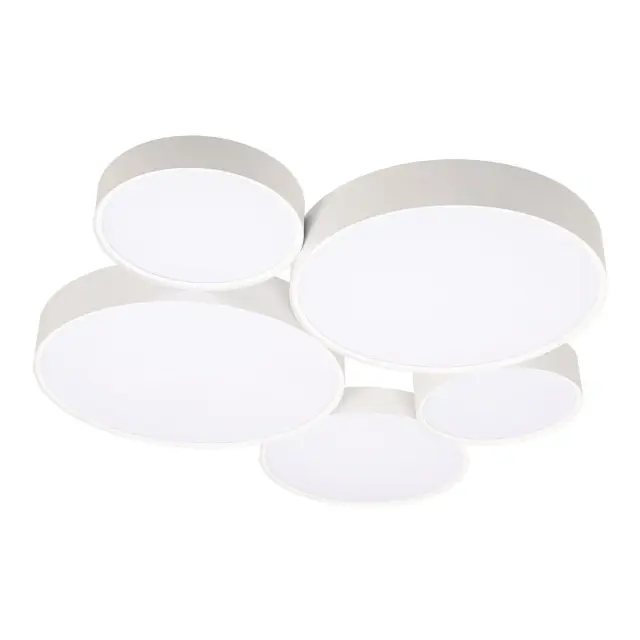 Светильник Loft IT 10218 White DRUM — белый, ракурс 3