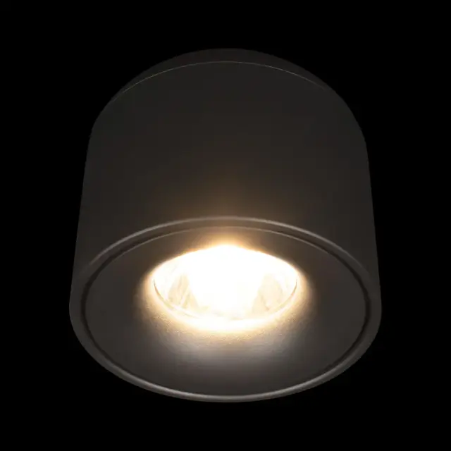 Точечный светильник Loft IT 10219 Black 3000K TICTAC — черный, ракурс 2