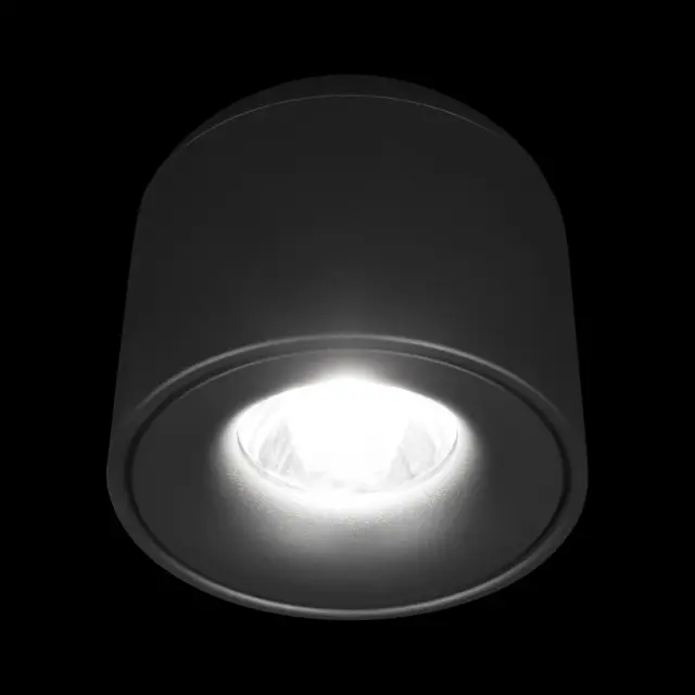 Точечный светильник Loft IT 10219 Black 4000K TICTAC — черный, ракурс 2
