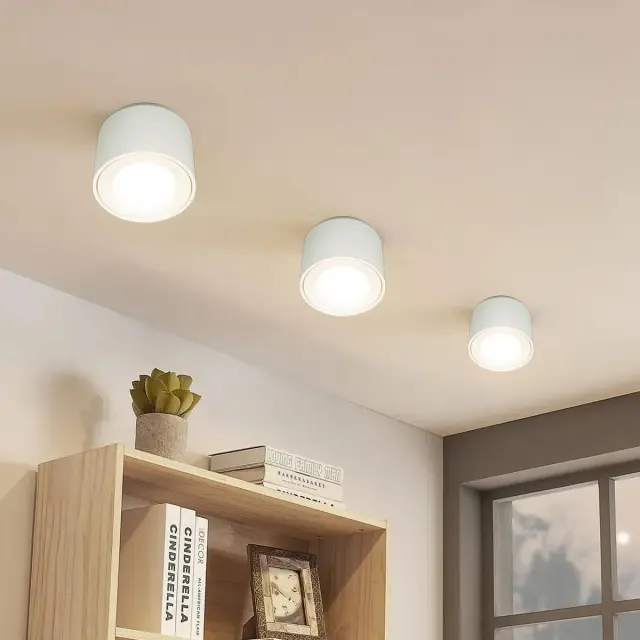 Точечный светильник Loft IT 10219 White 3000K TICTAC — белый, ракурс 5