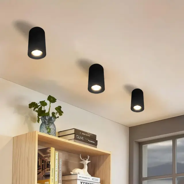 Точечный светильник Loft IT 10220 Black 3000K TICTAC — черный, ракурс 5