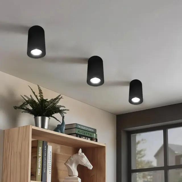 Точечный светильник Loft IT 10220 Black 4000K TICTAC — черный, ракурс 5