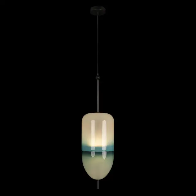 Светильник Loft IT 10223/B Blue VENICE — черный, ракурс 2