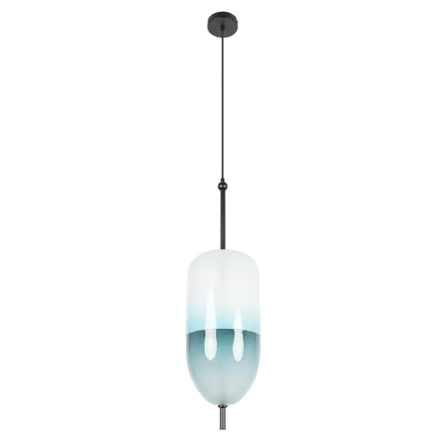 Светильник Loft IT 10223/B Blue VENICE — черный, ракурс 3