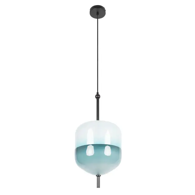 Светильник Loft IT 10223/D Blue VENICE — черный, ракурс 3