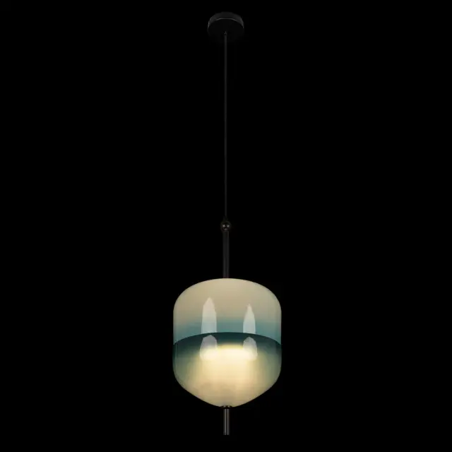 Светильник Loft IT 10223/D Blue VENICE — черный, ракурс 4