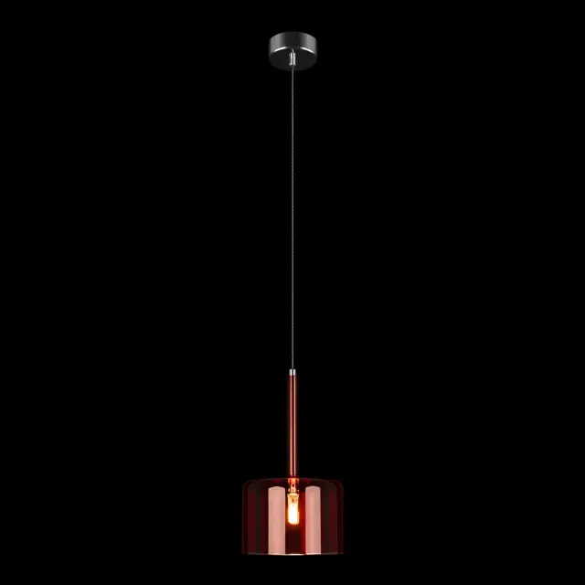 Светильник Loft IT 10232/A Red SPILLRAY — хром, ракурс 2
