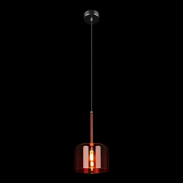 Светильник Loft IT 10232/A Red SPILLRAY — хром, ракурс 4