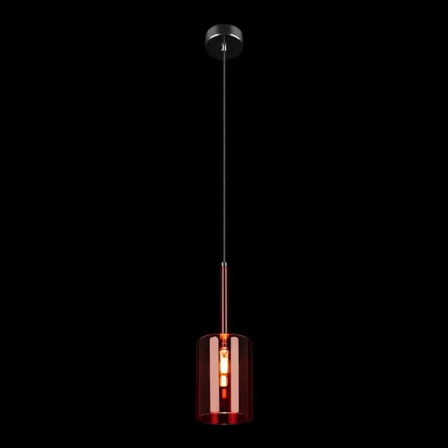 Светильник Loft IT 10232/C Red SPILLRAY — хром, ракурс 4