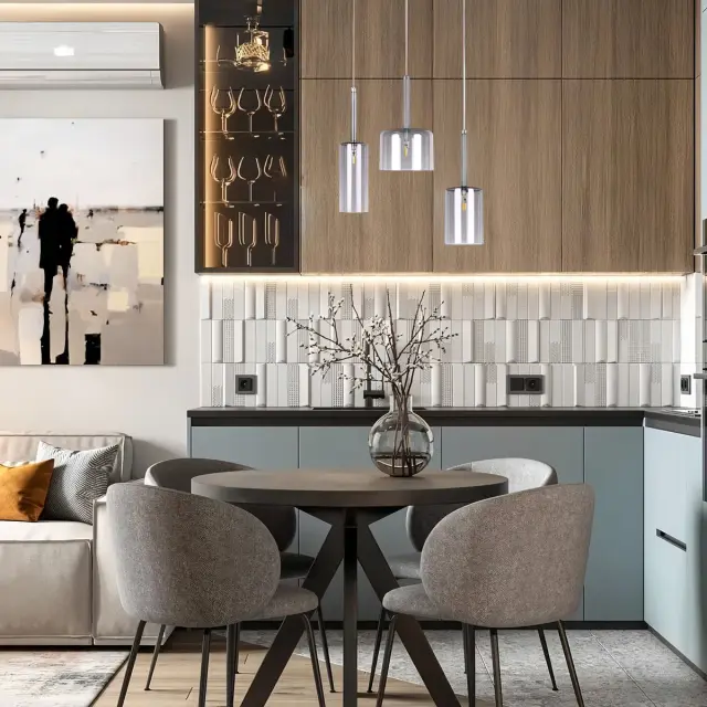 Светильник Loft IT 10232/C Smoke SPILLRAY — хром, ракурс 5