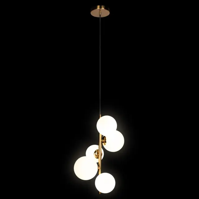 Светильник Loft IT 10236/5 TELY — золотой, ракурс 2