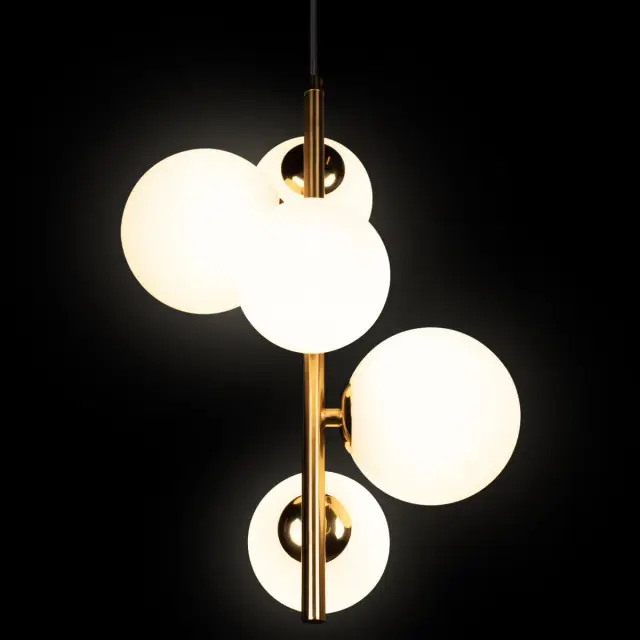 Светильник Loft IT 10236/5 TELY — золотой, ракурс 4