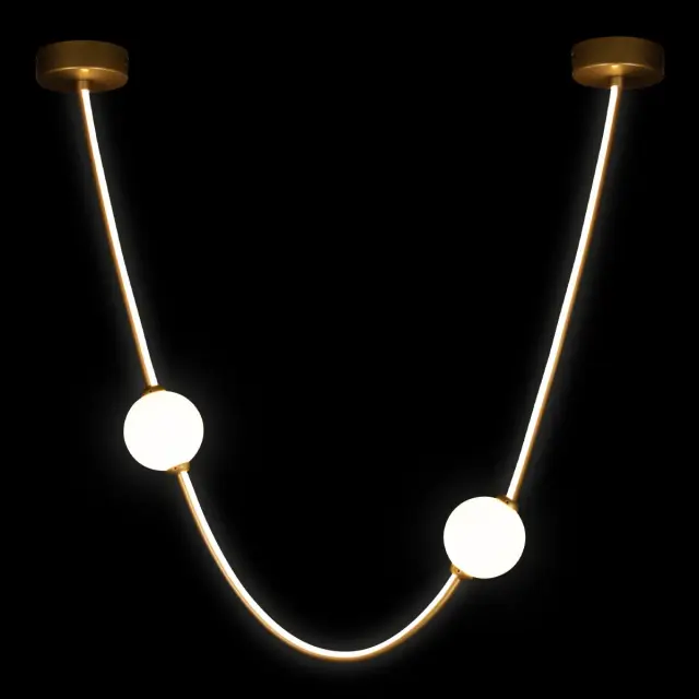 Светильник Loft IT 10242/600 Gold EMBRACE — золотой, ракурс 4