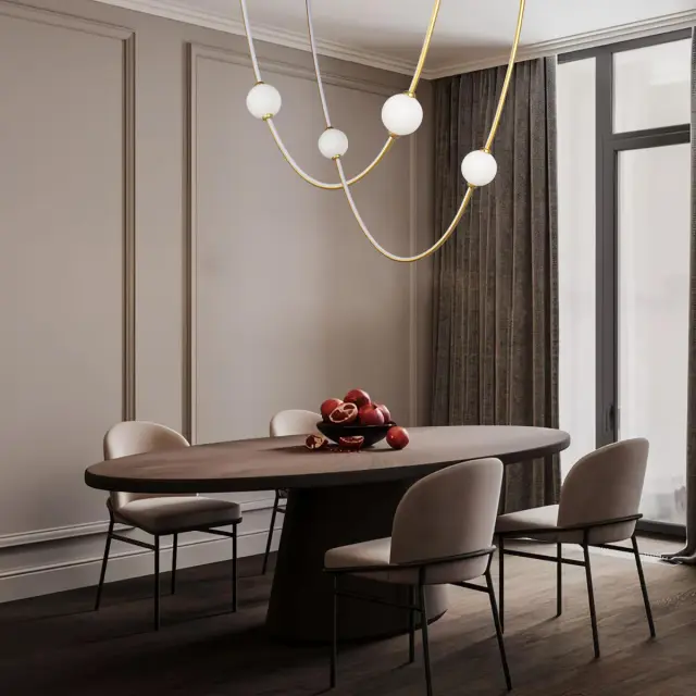 Светильник Loft IT 10242/600 Gold EMBRACE — золотой, ракурс 5