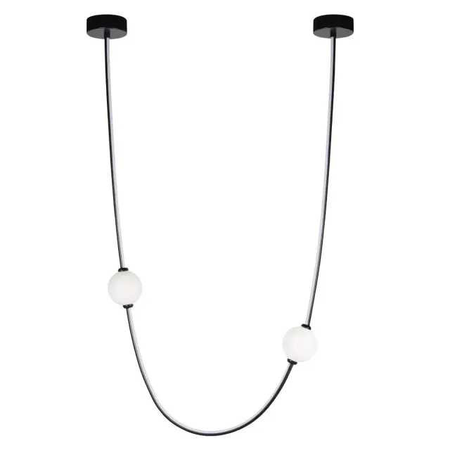 Светильник Loft IT 10242/800 Black EMBRACE — черный, ракурс 3