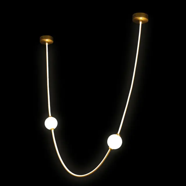 Светильник Loft IT 10242/800 Gold EMBRACE — золотой, ракурс 2