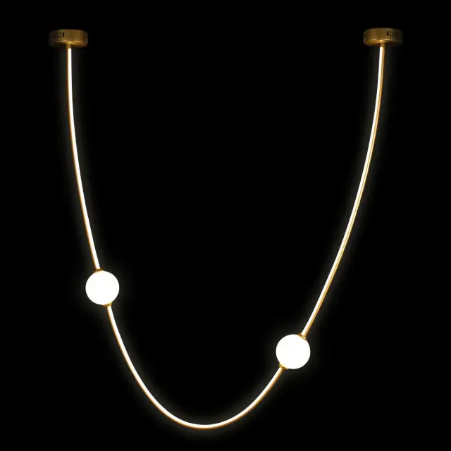 Светильник Loft IT 10242/800 Gold EMBRACE — золотой, ракурс 4