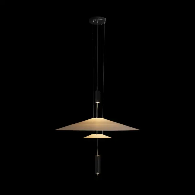 Светильник Loft IT 10244/A Black SKYLAR — черный, ракурс 2