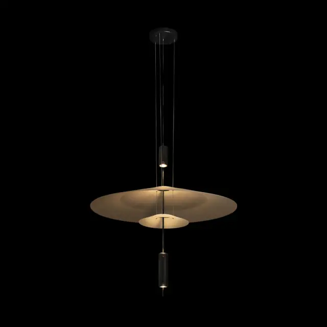 Светильник Loft IT 10244/A Black SKYLAR — черный, ракурс 4