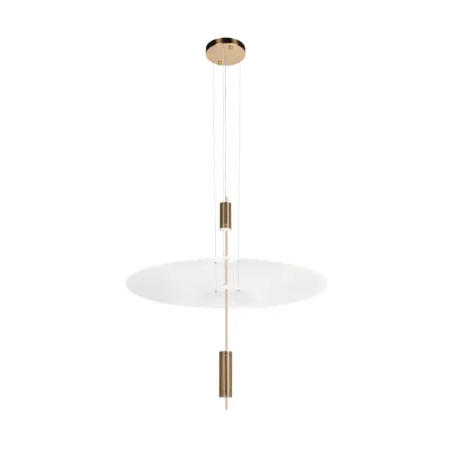 Светильник Loft IT 10244/A Brass SKYLAR — латунь, ракурс 3