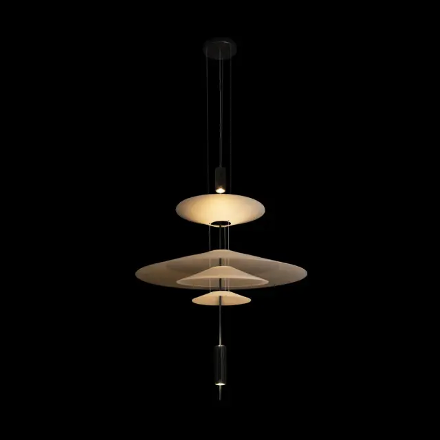Светильник Loft IT 10244/C Black SKYLAR — черный, ракурс 4
