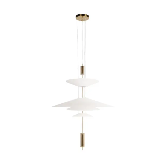 Светильник Loft IT 10244/C Brass SKYLAR — латунь