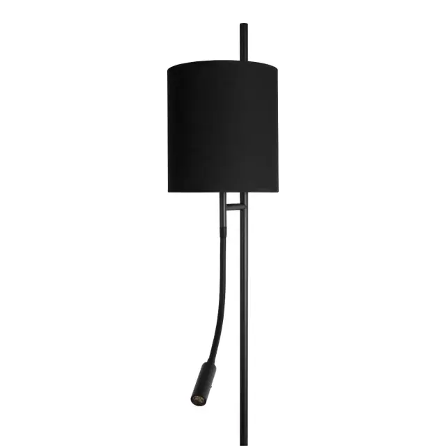 Торшер Loft IT 10253F/B Black RITZ — черный, ракурс 3