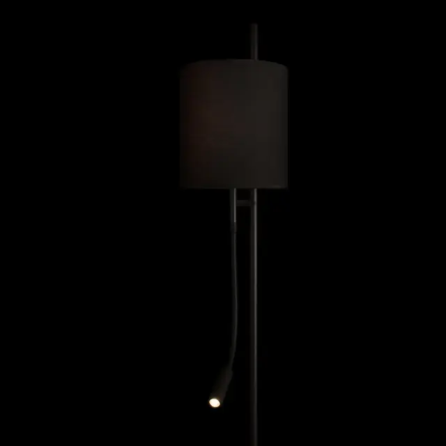 Торшер Loft IT 10253F/B Black RITZ — черный, ракурс 4