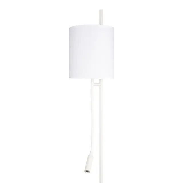 Торшер Loft IT 10253F/B White RITZ — белый, ракурс 3
