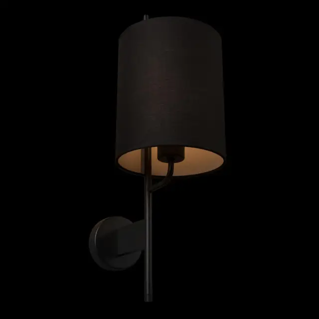 Бра Loft IT 10253W/A Black RITZ — черный, ракурс 4