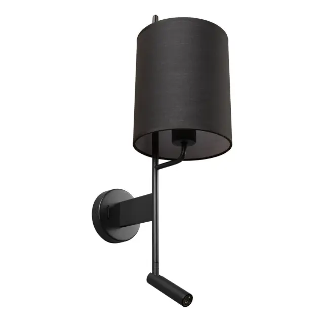 Бра Loft IT 10253W/B Black RITZ — черный, ракурс 3