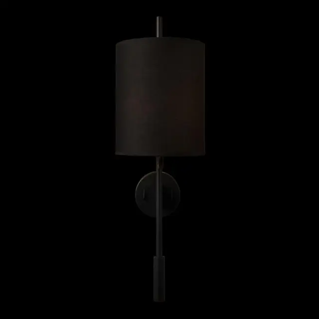 Бра Loft IT 10253W/B Black RITZ — черный, ракурс 6