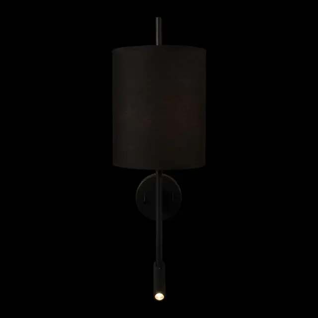 Бра Loft IT 10253W/B Black RITZ — черный, ракурс 8