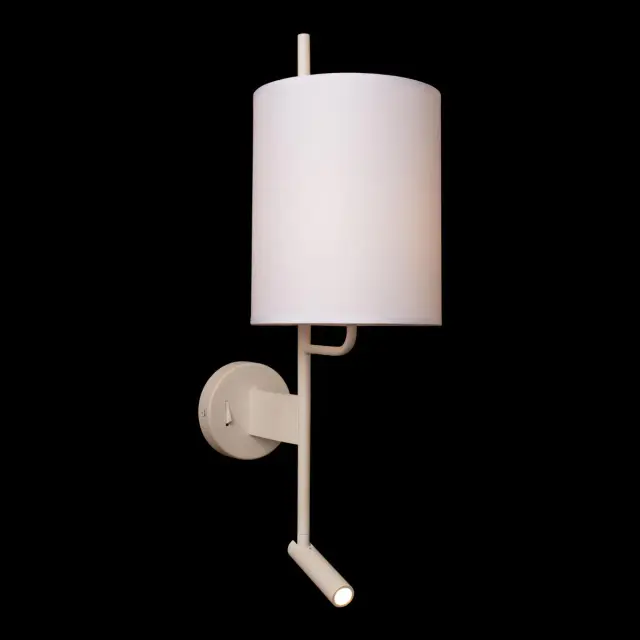 Бра Loft IT 10253W/B White RITZ — белый, ракурс 2