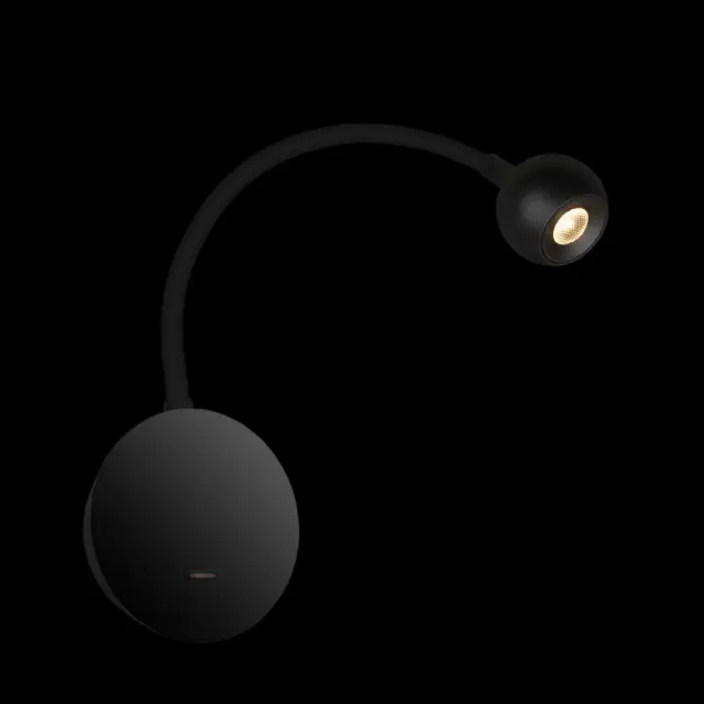 Бра Loft IT 10254 Black POINT — черный, ракурс 2